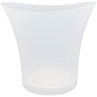 kangOnline Cubo de hielo LED de 5 l para vino- enfriador de vino- color cambiante- cubo de vino para fiesta- casa bar